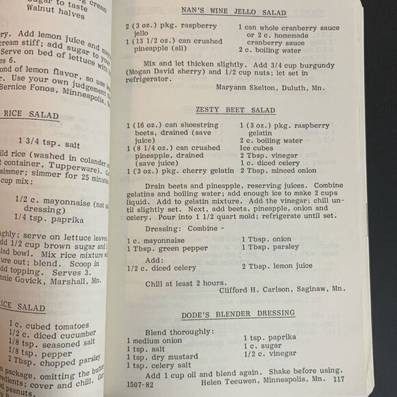 Pine To Prairie Cookbook Volume II Telephone Pioneers of America Vintage 1983 - Picture 7 of 13